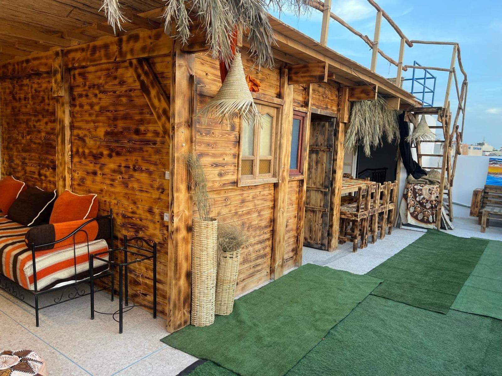 Heaven Surf Camp Vandrehjem Tamraght Eksteriør billede